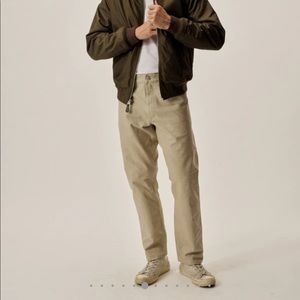 NWT canvas full saddle work pant!